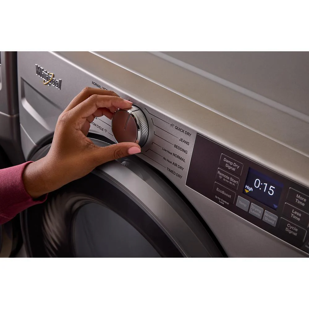 Whirlpool WGD5720RU 7.4 cu. ft. Smart Front Load ENERGY STAR® Gas Dryer with Wrinkle Shield™ Option - Image 15