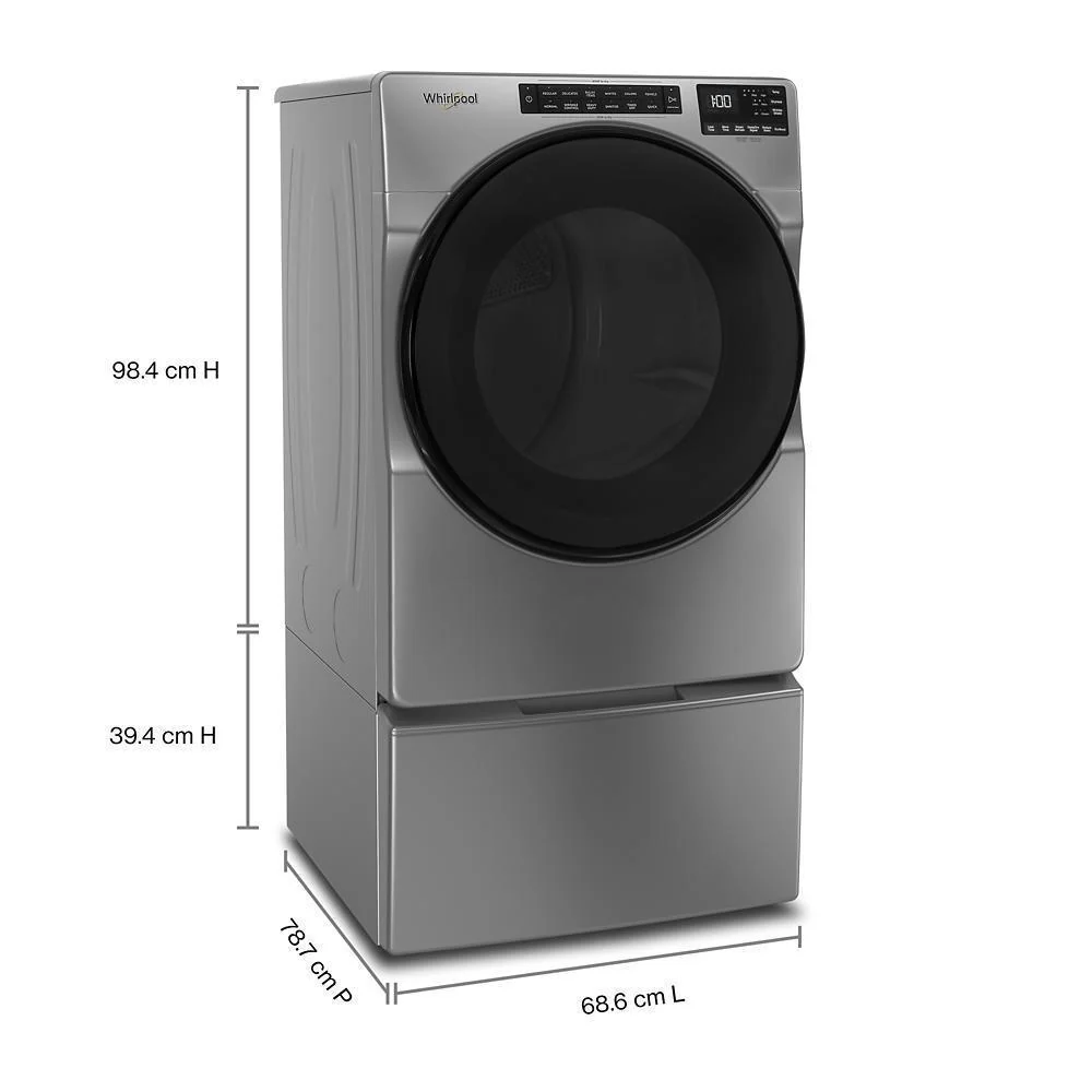 Whirlpool WGD6605MC 7.4 Cu. Ft. Gas Wrinkle Shield Dryer with Steam - Image 7