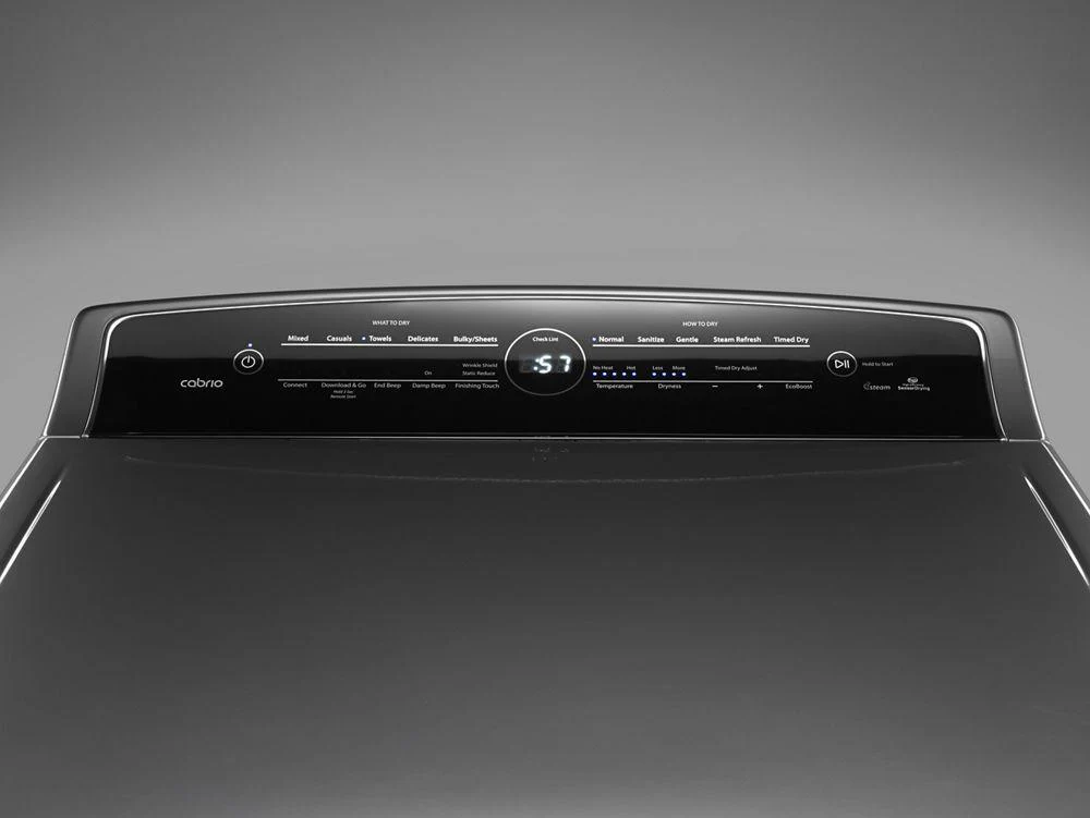 Whirlpool WGD8700EC 8.8 cu.ft Smart Top Load Gas Dryer with Remote Control - Image 3
