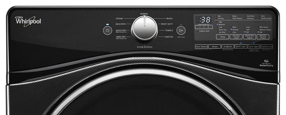 Whirlpool WGD92HEFBD 7.4 Cu. Ft. Front Load Gas Dryer with Advanced Moisture Sensing - Image 5