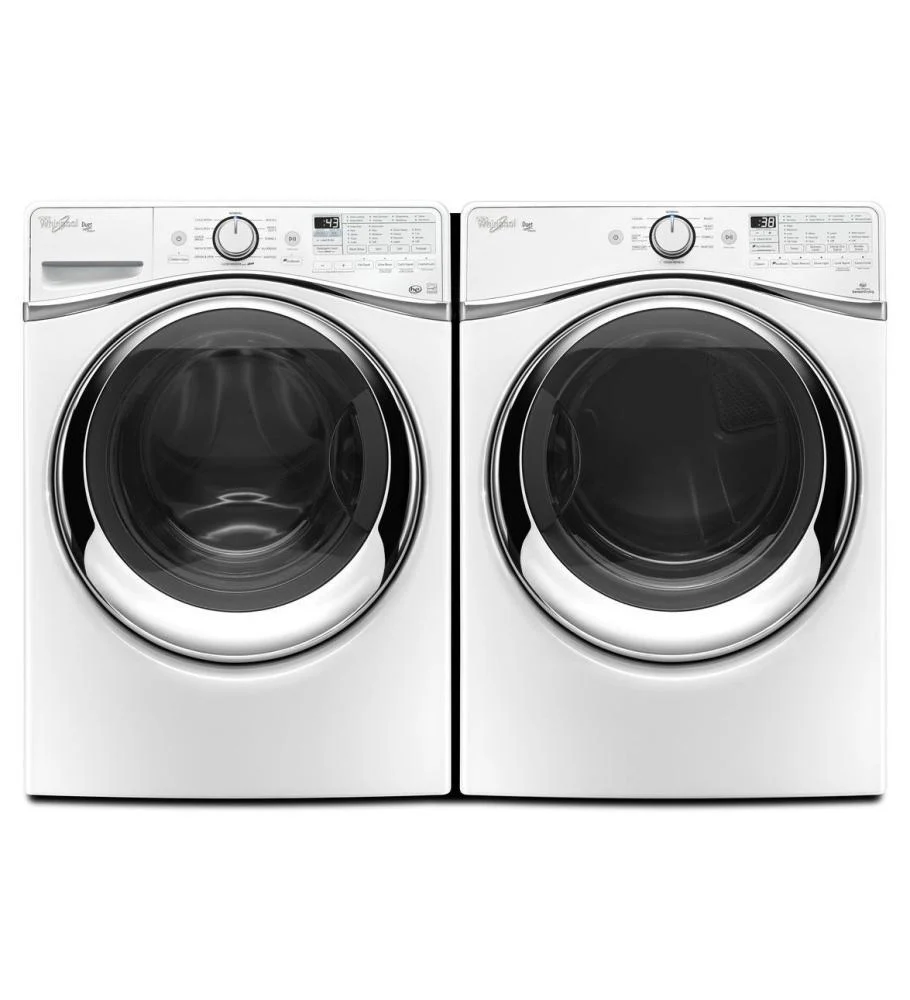 Whirlpool WGD97HEDW 7.3 cu. ft. Duet® Front Load Gas Steam Dryer with SilentSteel™ Dryer Drum - Image 5