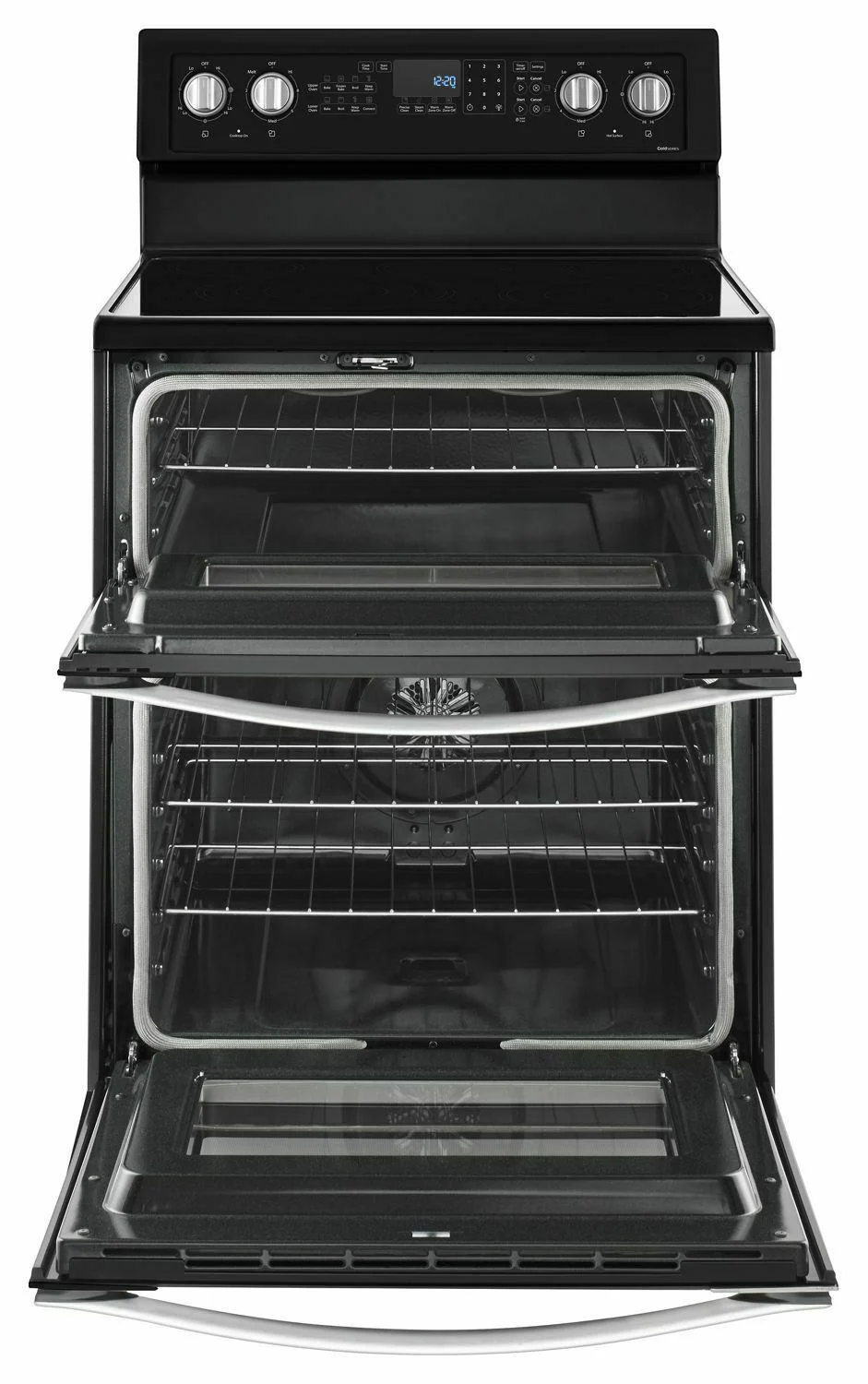 Whirlpool WGE745C0FE 6.7 Cu. Ft. Electric Double Oven Range with True Convection - Image 4