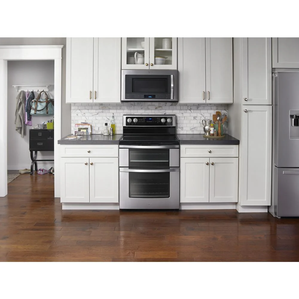 Whirlpool WGE745C0FS 6.7 Cu. Ft. Electric Double Oven Range with True Convection - Image 10