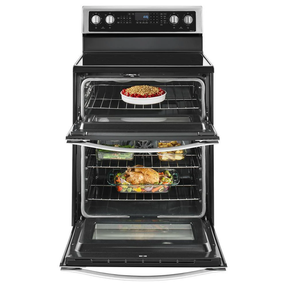 Whirlpool WGE745C0FS 6.7 Cu. Ft. Electric Double Oven Range with True Convection - Image 7