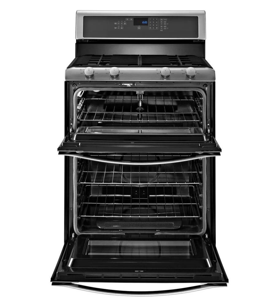 Whirlpool WGG555S0BS 6.0 Total cu. ft. Double Oven Gas Range with AccuBake® system - Image 3