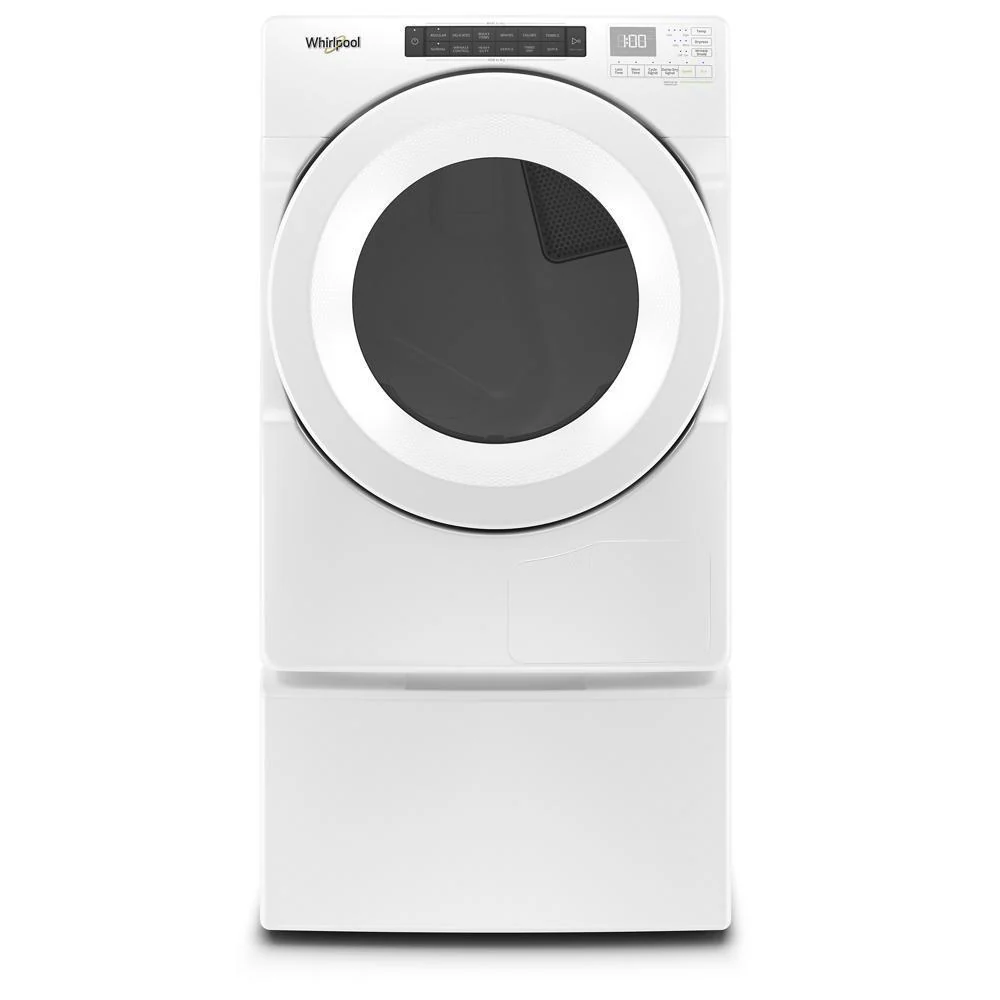 Whirlpool WHD560CHW 7.4 cu.ft Front Load Heat Pump Dryer with Intiutitive Touch Controls, Advanced Moisture Sensing - Image 2