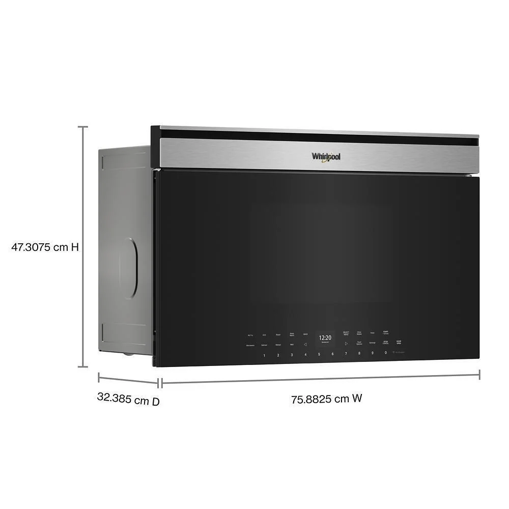 Whirlpool WMBT7030SZ 30-inch Built-In Smart Multifunctional Microwave Oven with Air Fry - 1,000 watts - Image 6