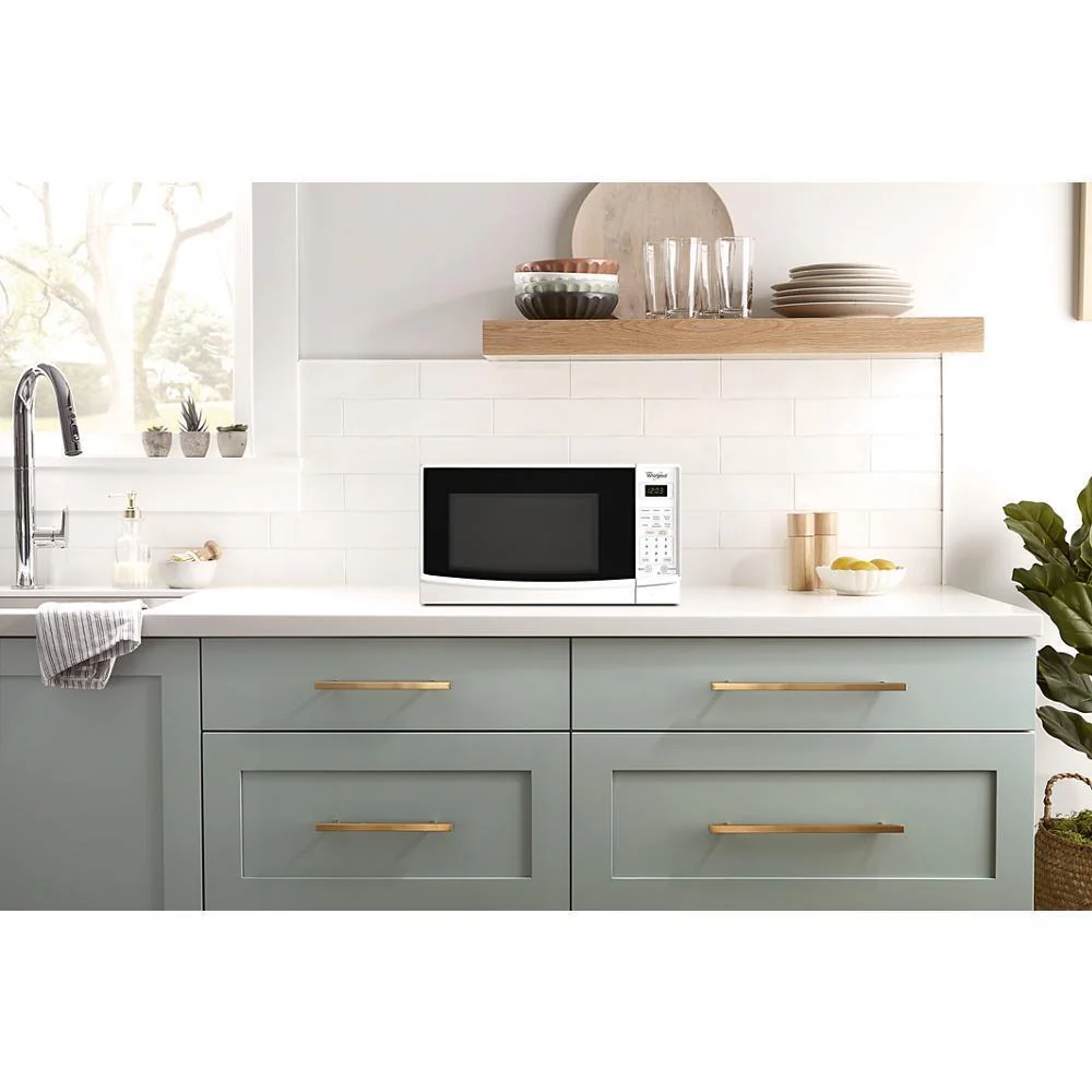 Whirlpool WMC10007AW 0.7 cu. ft. Countertop Microwave with Electronic Touch Controls - Image 2