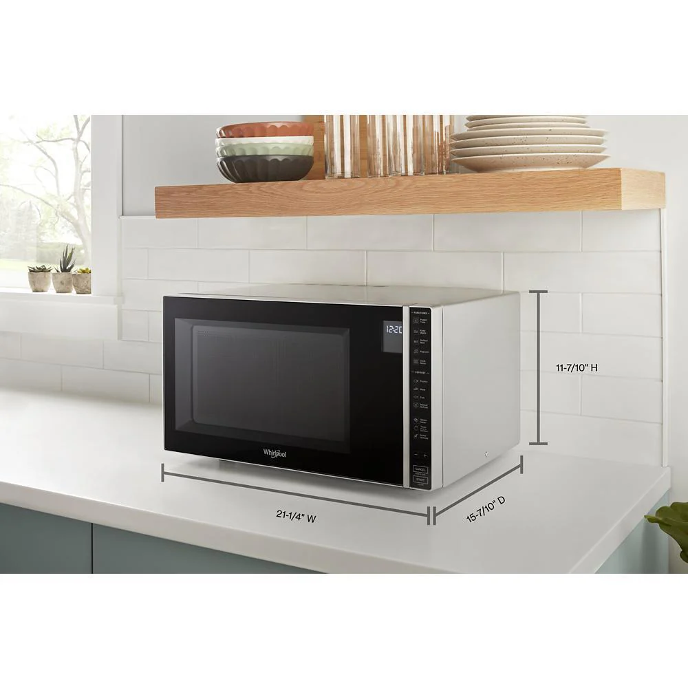 Whirlpool WMC30311LD 1.1 Cu. Ft. Capacity Countertop Microwave with 900 Watt Cooking Power - Image 7