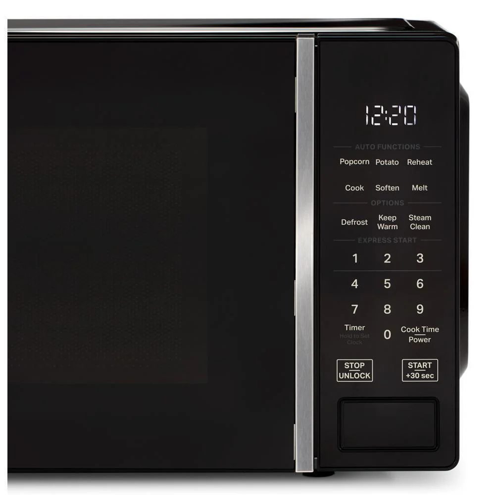 Whirlpool WMCS3018RB 0.7 cu. ft. Black Countertop Microwave With Steam Clean - 700 watt - Image 24