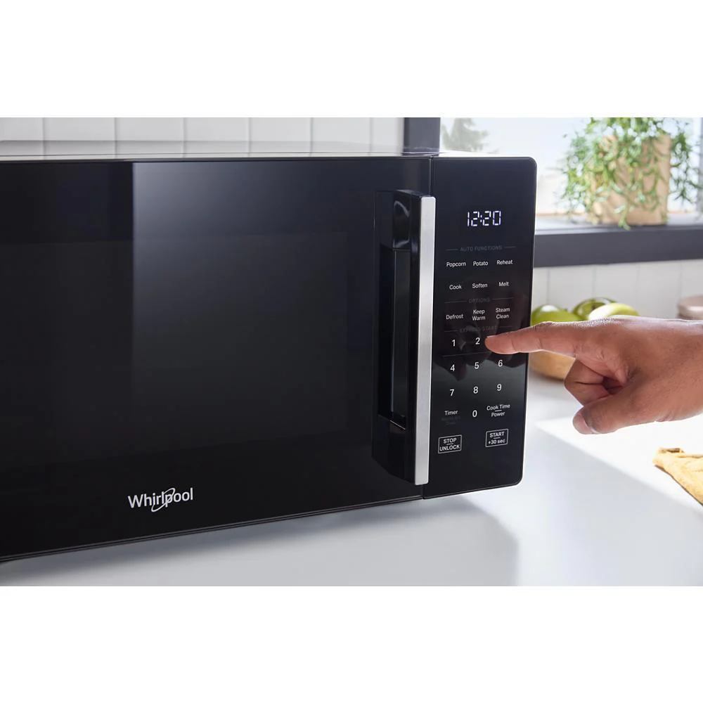 Whirlpool WMCS3018RB 0.7 cu. ft. Black Countertop Microwave With Steam Clean - 700 watt - Image 26