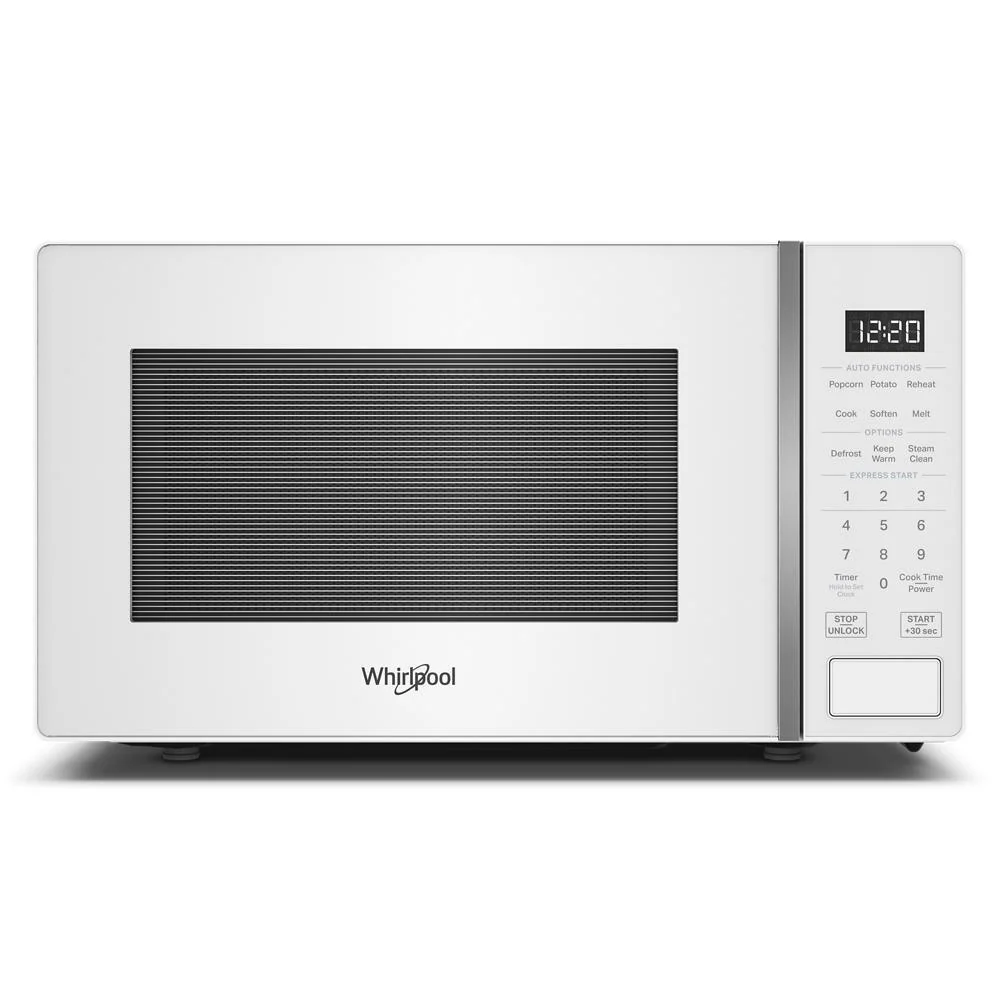 Whirlpool WMCS3018RW 0.7 cu. ft. White Countertop Microwave With Steam Clean - 700 watt - Image 2