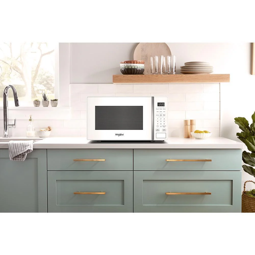 Whirlpool WMCS3018RW 0.7 cu. ft. White Countertop Microwave With Steam Clean - 700 watt - Image 5