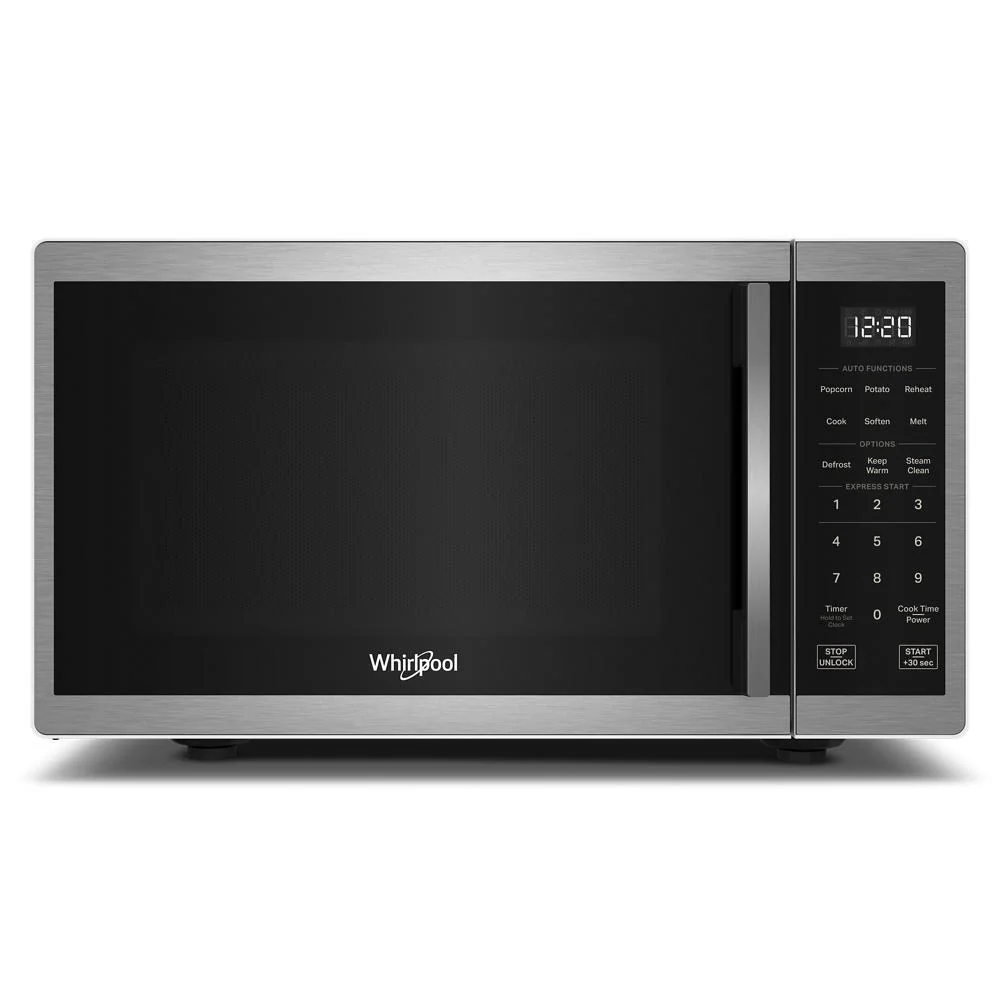 Whirlpool WMCS3019RS 0.9 cu. ft. Stainless Steel Countertop Microwave With Steam Clean - 900 watt - Image 2