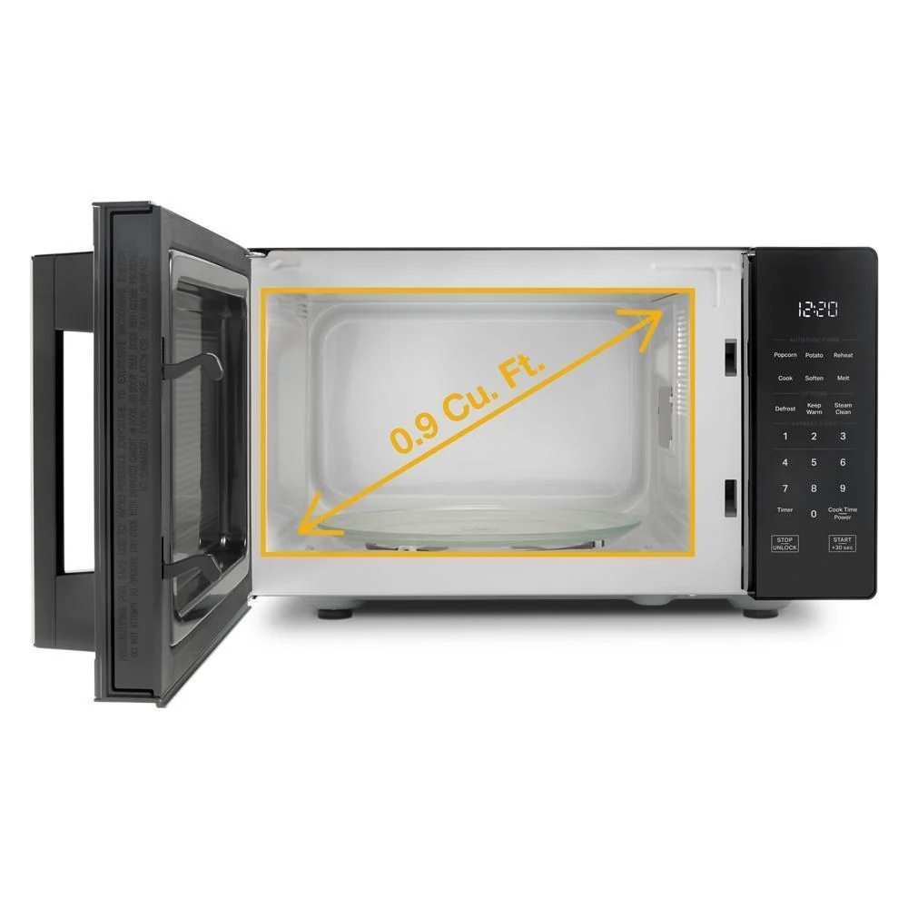 Whirlpool WMCS3019RS 0.9 cu. ft. Stainless Steel Countertop Microwave With Steam Clean - 900 watt - Image 31