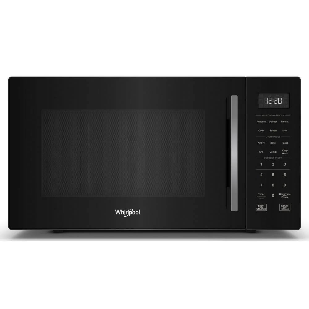 Whirlpool WMCS5522RB 1.0 cu. ft. Black All-In-One Multifunctional Countertop Microwave With Air Fry - 900 watt