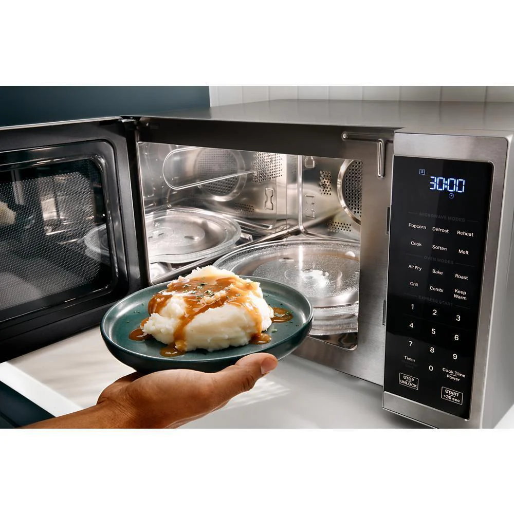 Whirlpool WMCS5522RB 1.0 cu. ft. Black All-In-One Multifunctional Countertop Microwave With Air Fry - 900 watt - Image 5