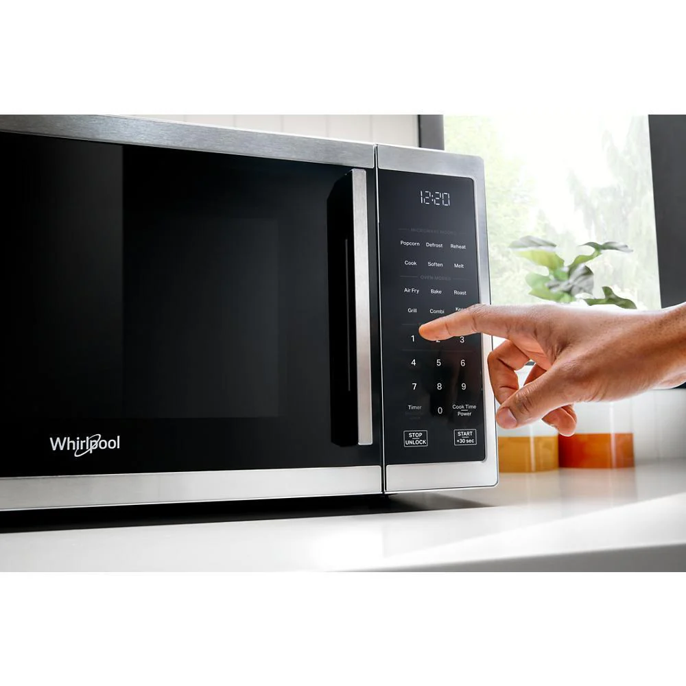 Whirlpool WMCS5522RB 1.0 cu. ft. Black All-In-One Multifunctional Countertop Microwave With Air Fry - 900 watt - Image 6