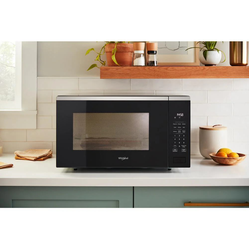 Whirlpool WMCS7024SW 2.2 cu. ft. Sensor Cooking Microwave - Image 4