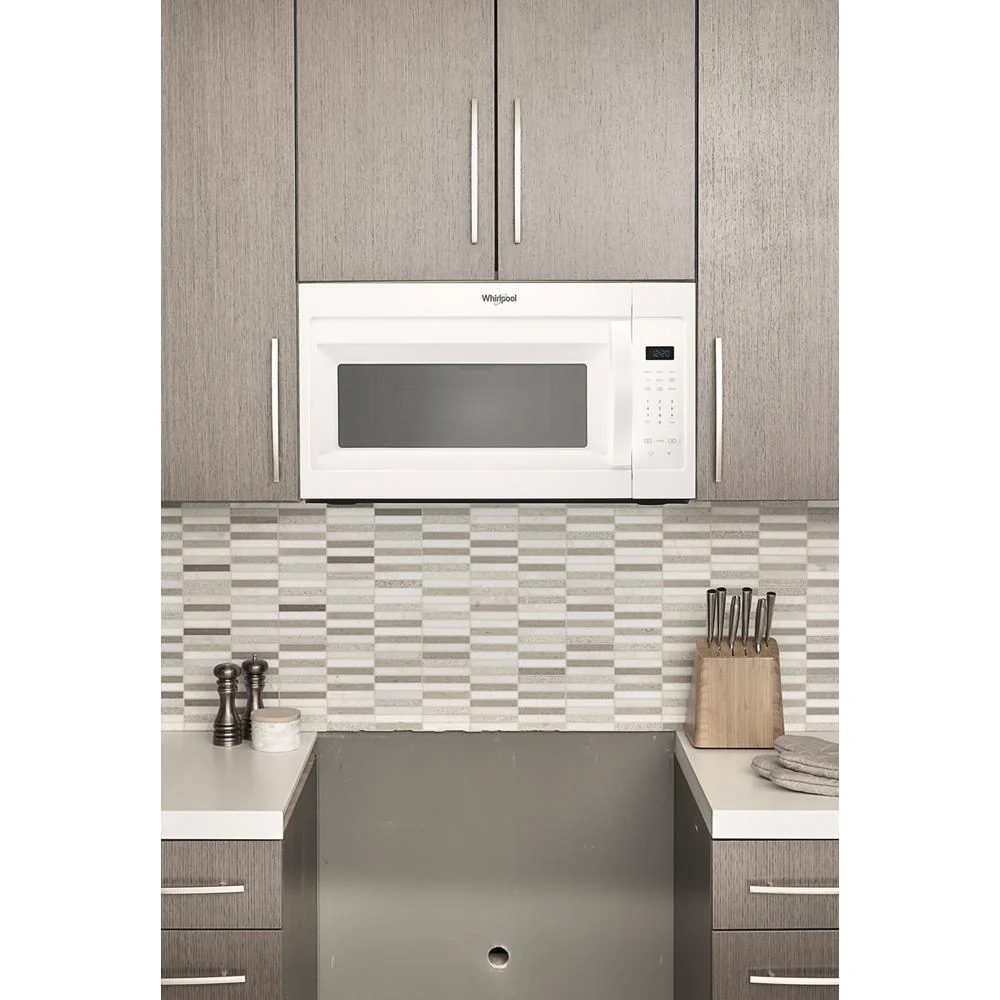 Whirlpool WMH31017HW 1.7 cu. ft. Microwave Hood Combination with Electronic Touch Controls - Image 7