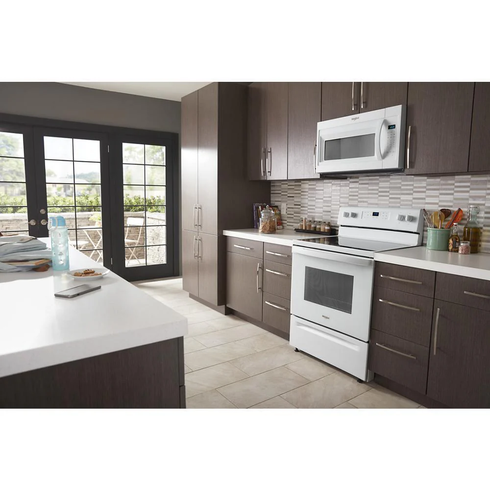 Whirlpool WMH31017HW 1.7 cu. ft. Microwave Hood Combination with Electronic Touch Controls - Image 8