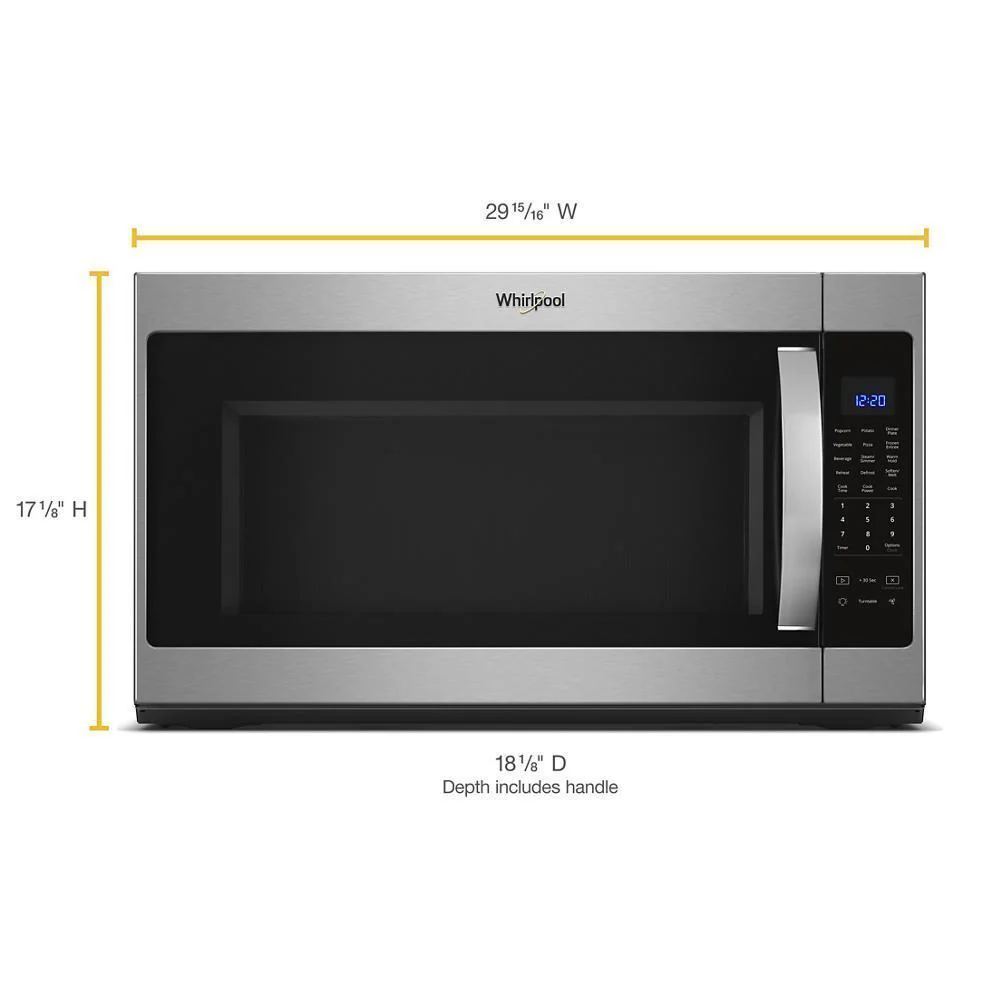 2.1 cu. ft. Over-the-Range Microwave with Steam cooking - Image 2