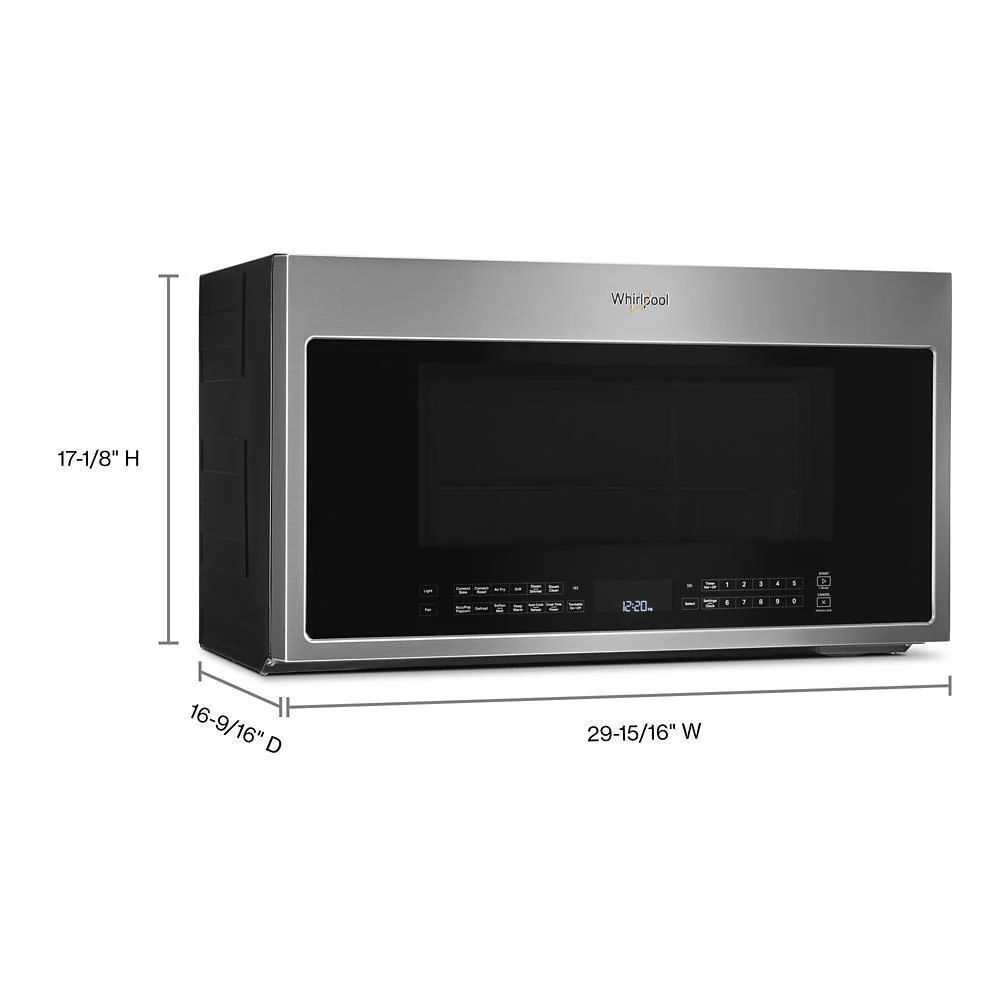 Whirlpool WMH78519LZ 1.9 Cu. Ft. Microwave with Air Fry Mode - Image 6
