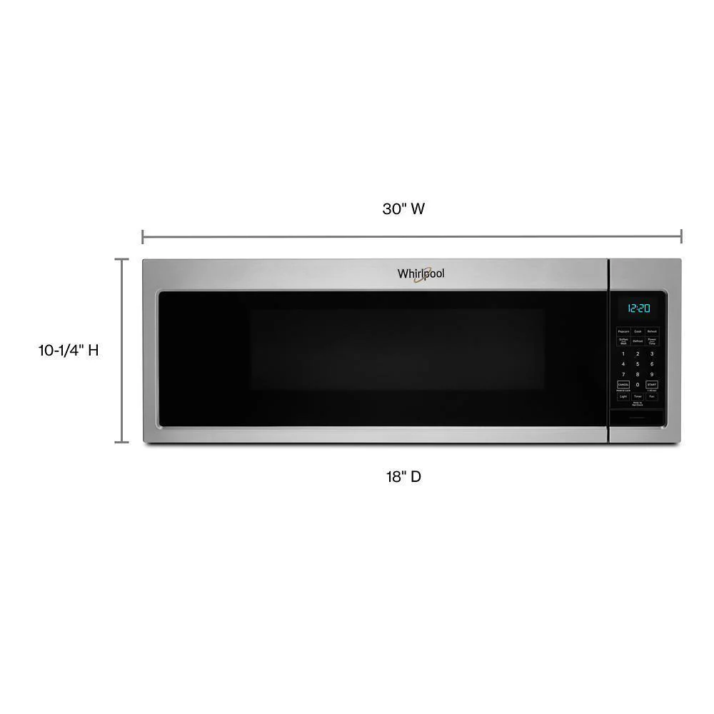 Whirlpool WML35011KS 1.1 cu. ft. Low Profile Microwave Hood Combination - Image 4
