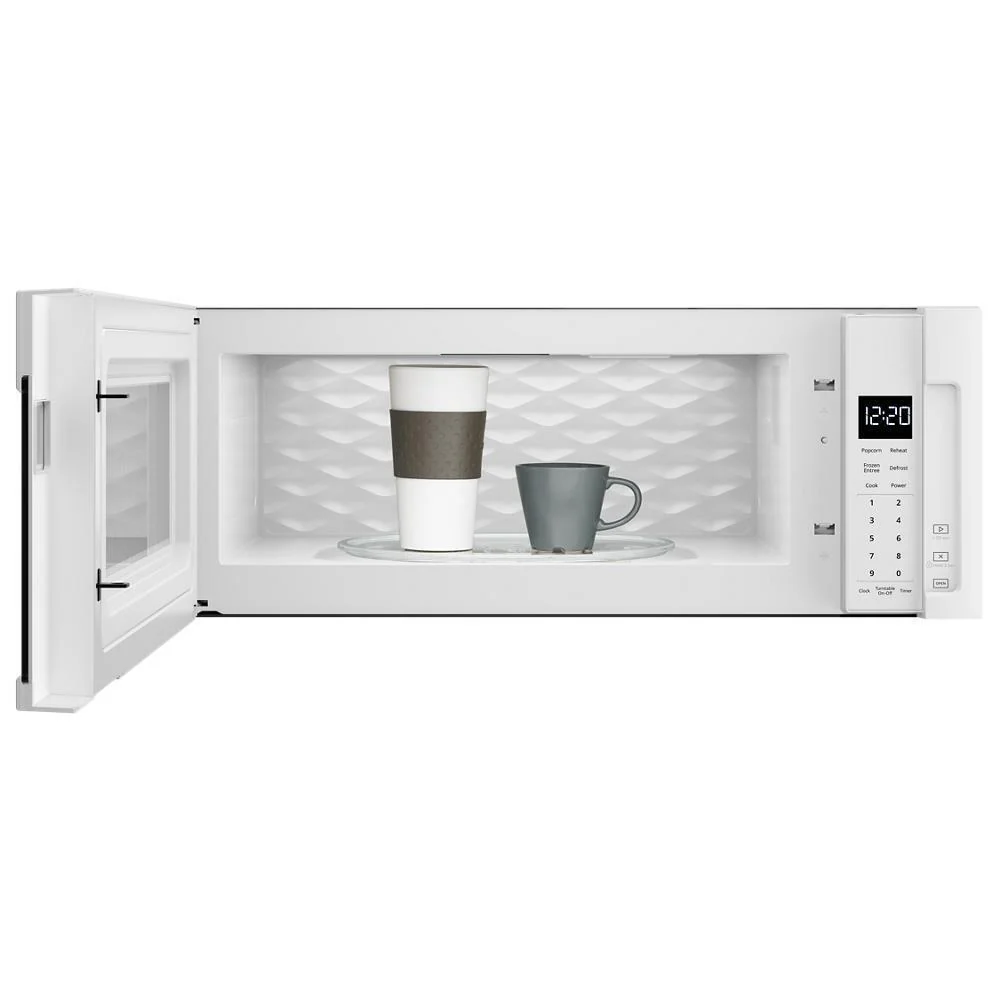 Whirlpool WML55011HW 1.1 cu. ft. Low Profile Microwave Hood Combination - Image 9