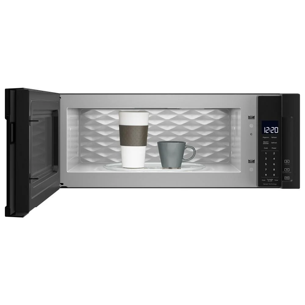 Whirlpool WML75011HB 1.1 cu. ft. Low Profile Microwave Hood Combination - Image 8