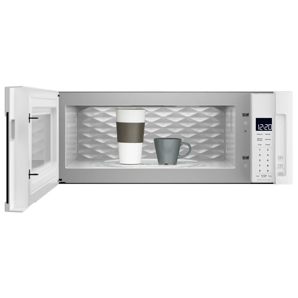 Whirlpool WML75011HW 1.1 cu. ft. Low Profile Microwave Hood Combination - Image 8