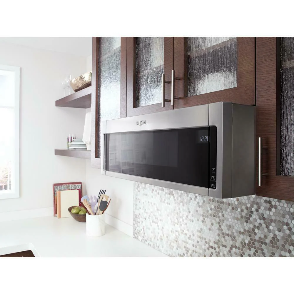 Whirlpool WML75011HZ 1.1 cu. ft. Low Profile Microwave Hood Combination - Image 4