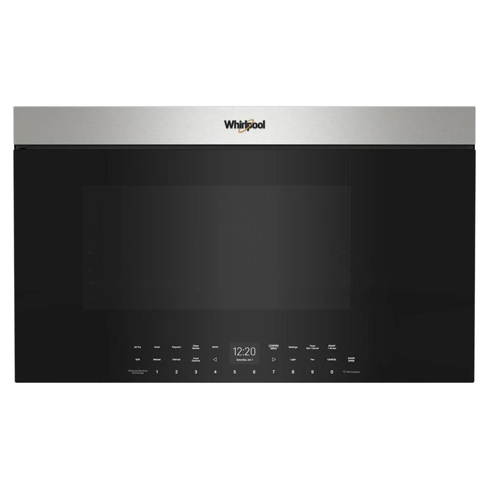 Whirlpool WMMF7530RZ Air Fry Over-the-Range Oven with Advanced Sensing Technology