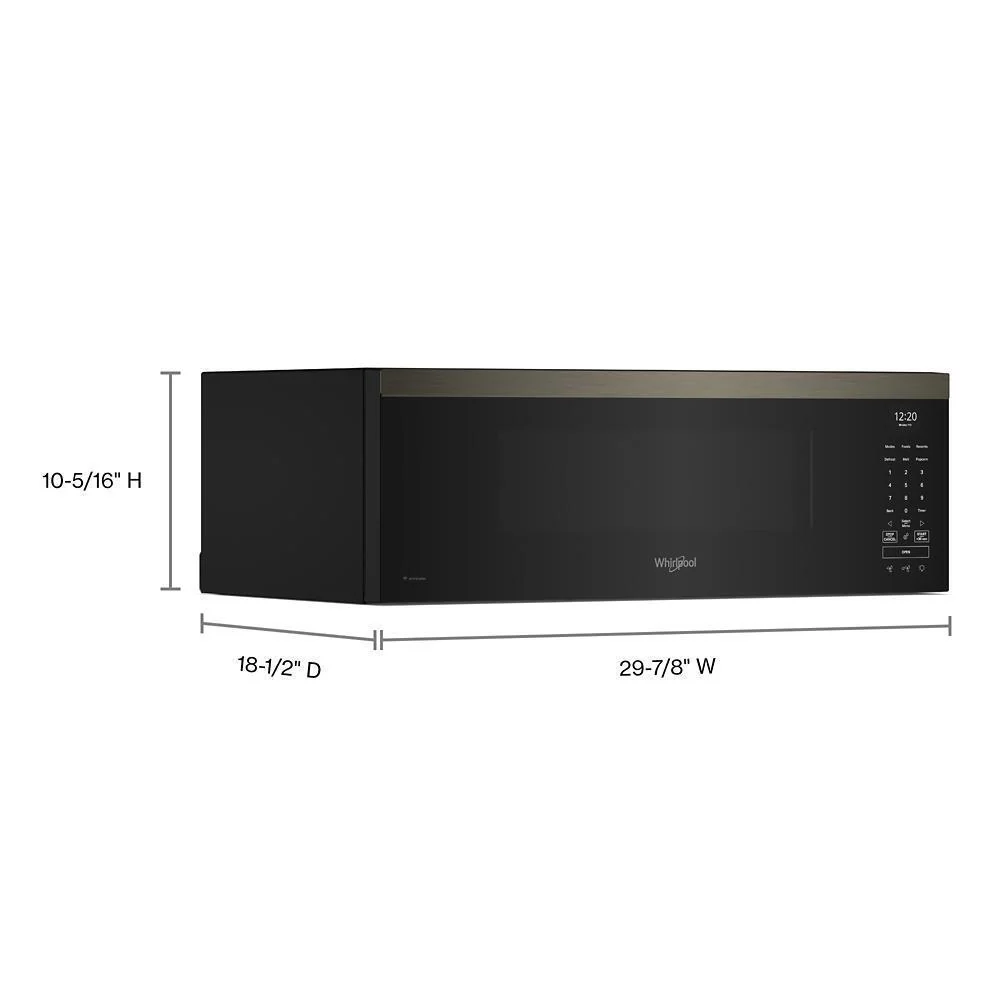 Whirlpool WMML5530RV 1.1 cu. ft. Smart Low Profile Microwave Hood Combination with 450 CRM 4-Speed Venting - Image 2