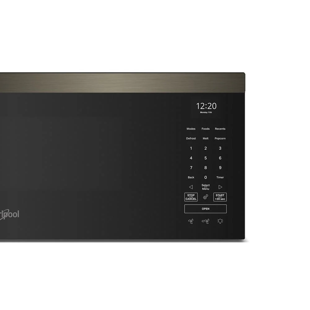 Whirlpool WMML5530RV 1.1 cu. ft. Smart Low Profile Microwave Hood Combination with 450 CRM 4-Speed Venting - Image 3