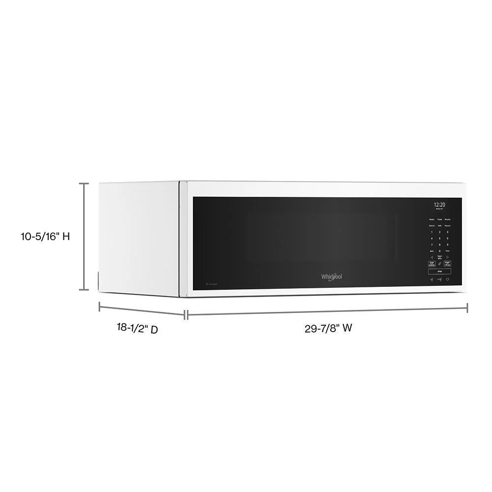 Whirlpool WMML5530RW 1.1 cu. ft. Smart Low Profile Microwave Hood Combination with 450 CRM 4-Speed Venting - Image 4