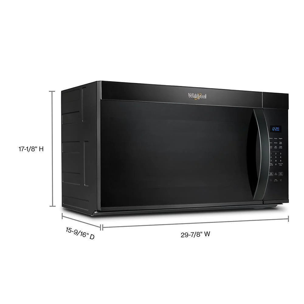Whirlpool WMMS3130RB 30 W 1.7 cu. ft Over the range Microwave with 1000-Watts Cooking Power - Image 4