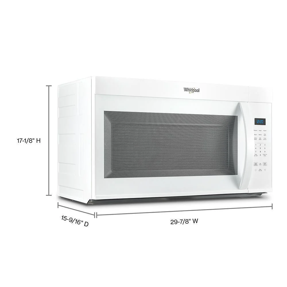 Whirlpool WMMS3130RW 30 W 1.7 cu. ft Over the range Microwave with 1000-Watts Cooking Power - Image 4