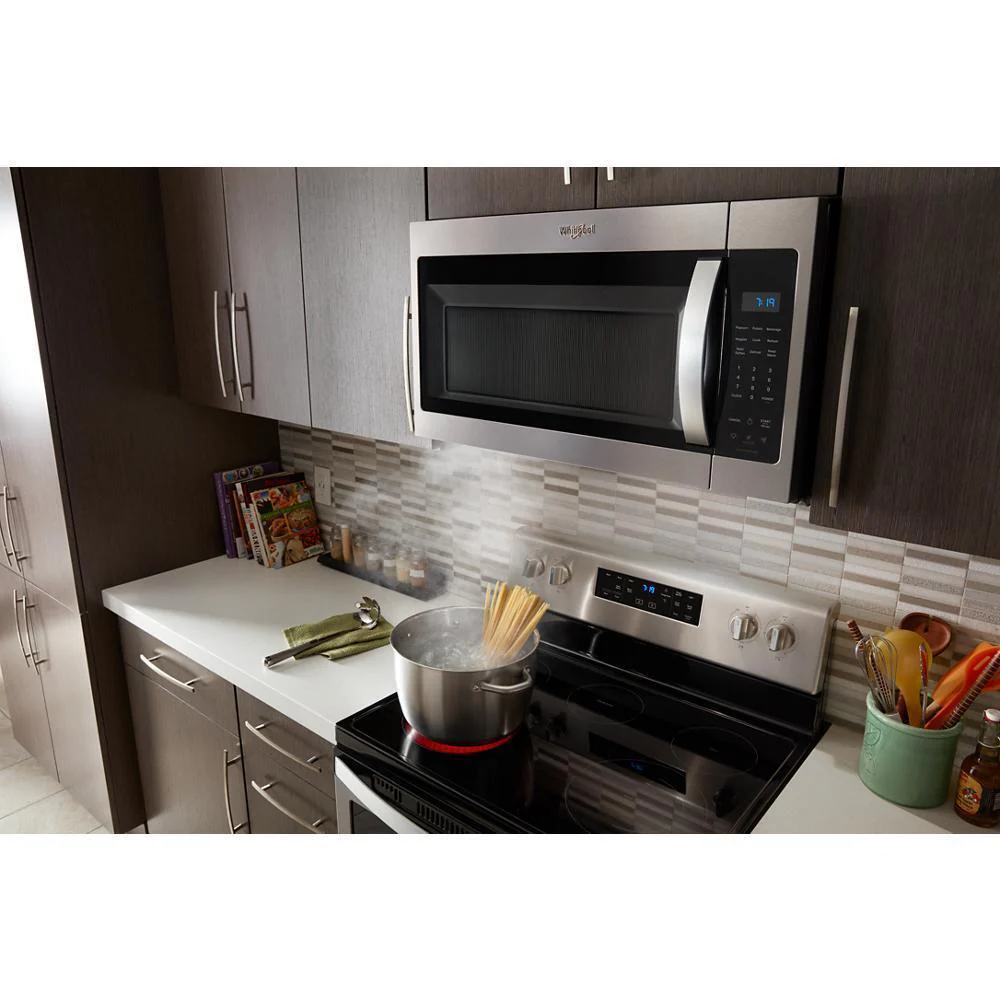 Whirlpool WMMS3230SS 1.9 cu ft. Over the Range Microwave with Sensor Cooking Technology - 1000 Watts - Image 2