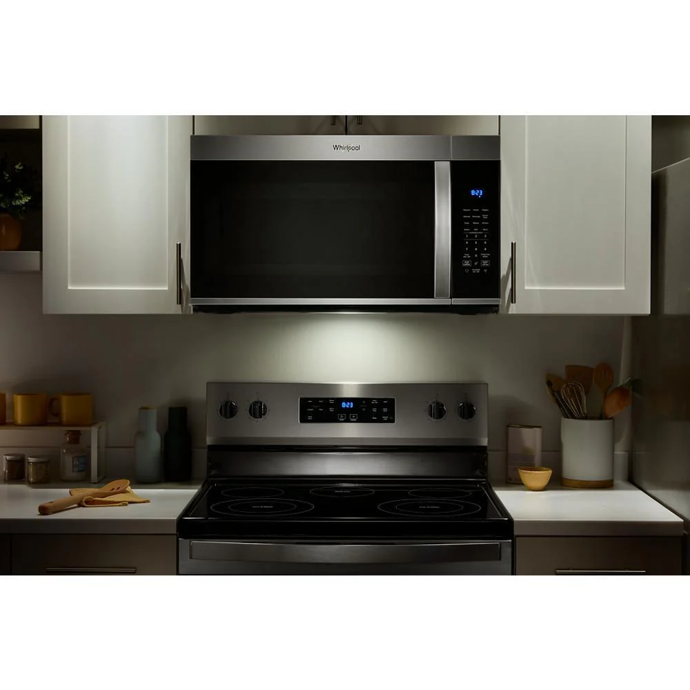 Whirlpool WMMS3330RV 30 W 1.9 cu. ft Over the range Microwave with Sensor Cooking - Image 9