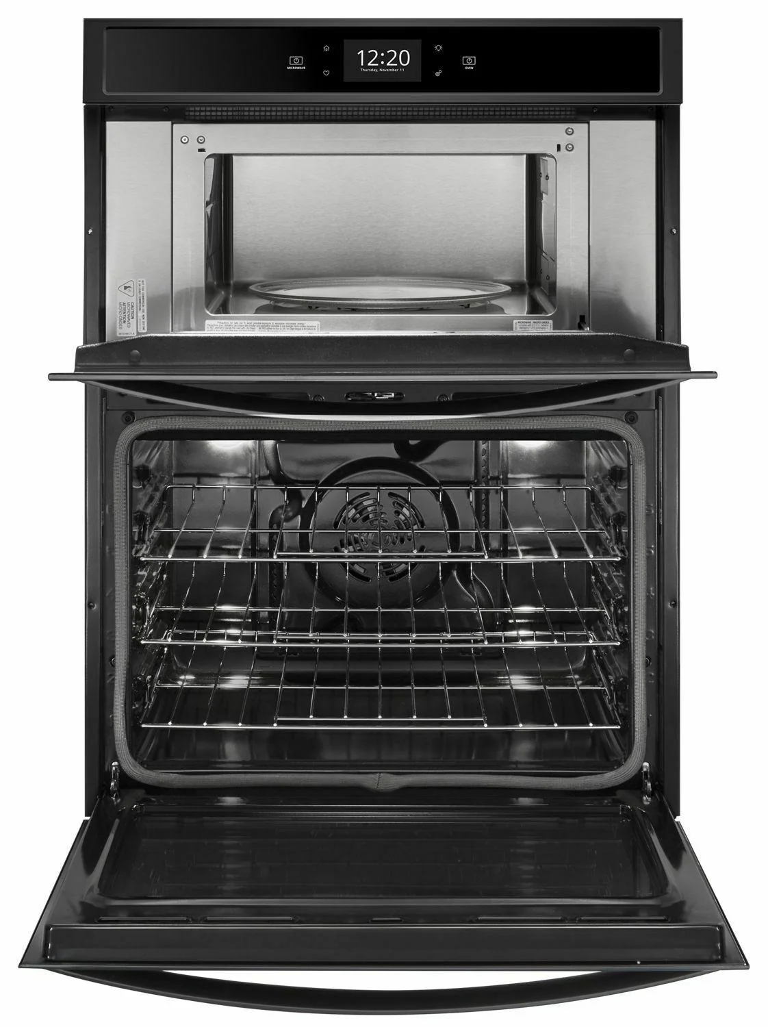 Whirlpool WOC75EC0HB 6.4 cu. ft. Smart Combination Wall Oven with Touchscreen - Black - Image 3