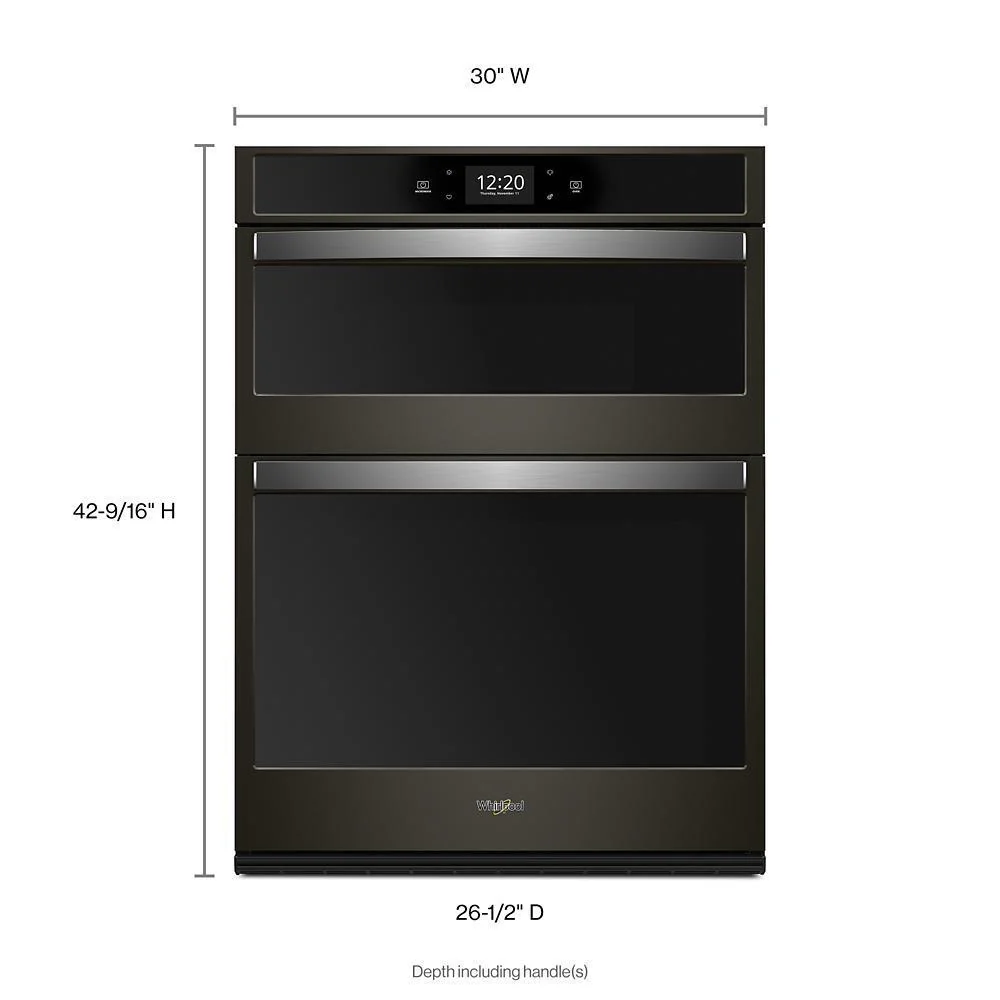 Whirlpool WOC75EC0HV 6.4 cu. ft. Smart Combination Convection Wall Oven with Air Fry, when Connected - Image 3