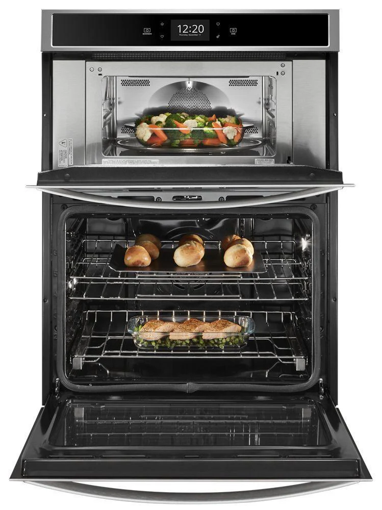 Whirlpool WOC97EC0HZ 6.4 cu. ft. Smart Combination Wall Oven with Microwave Convection - Image 3