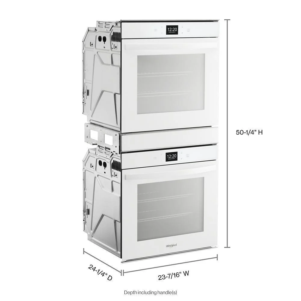 Whirlpool WOD52ES4MW 5.8 Cu. Ft. 24 Inch Double Wall Oven with Convection - Image 8