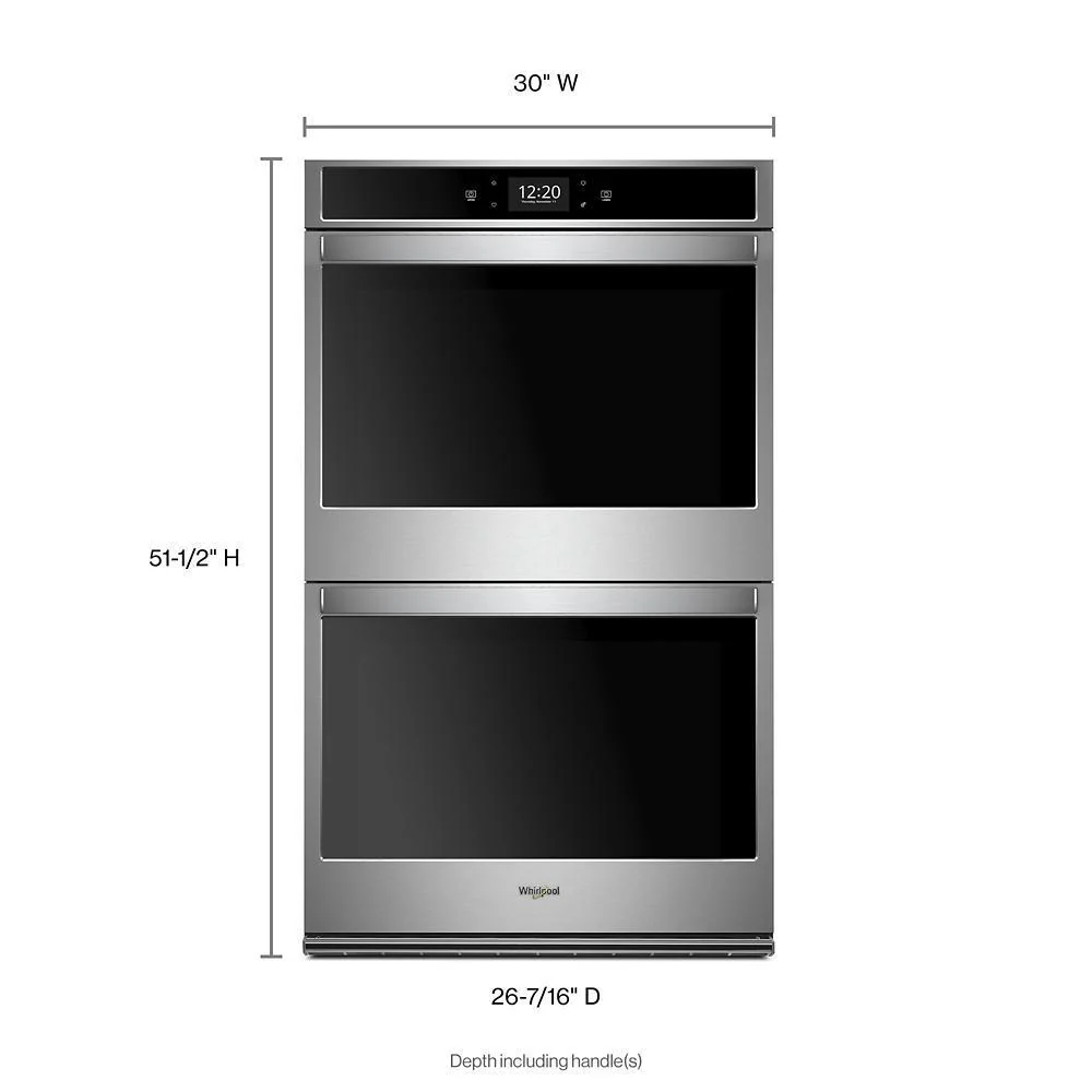 10.0 cu. ft. Smart Double Convection Wall Oven with Air Fry, when Connected - Image 7