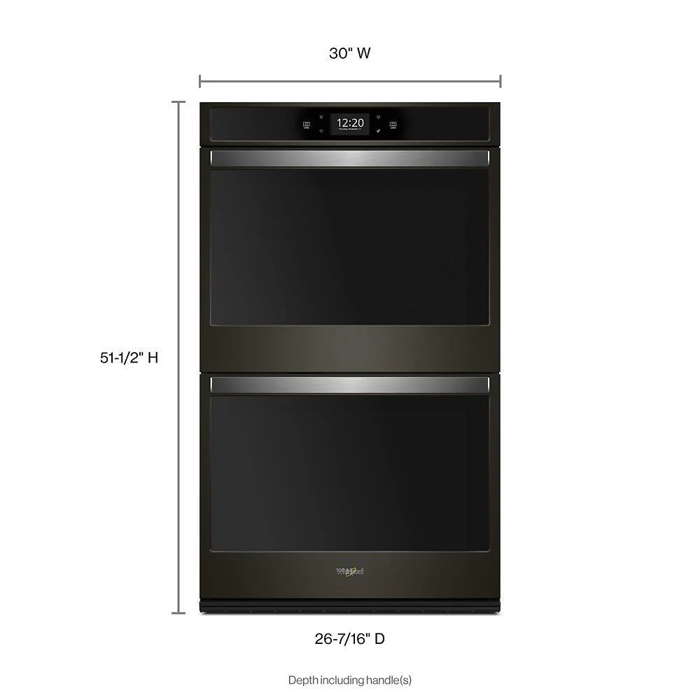 Whirlpool WOD77EC0HV 10.0 cu. ft. Smart Double Convection Wall Oven with Air Fry, when Connected - Image 3