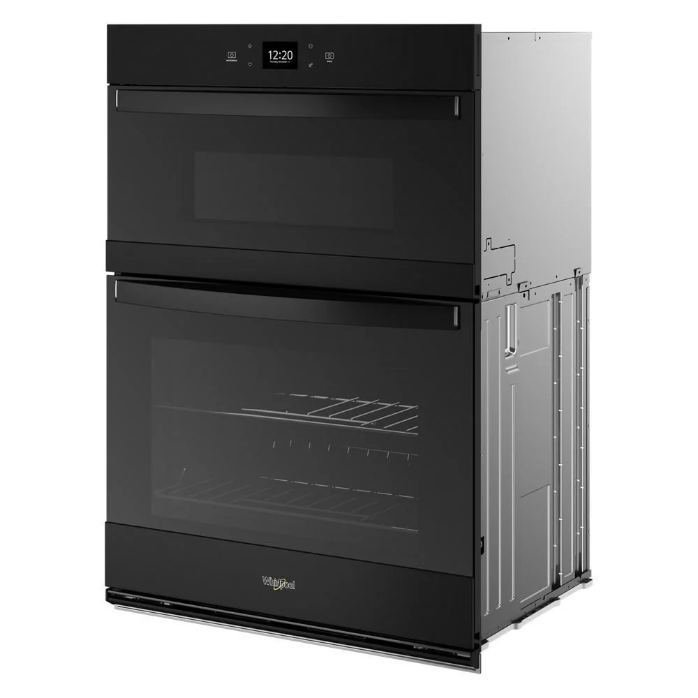 Whirlpool WOEC5030LB 6.4 Total Cu. Ft. Combo Wall Oven with Air Fry When Connected - Image 2