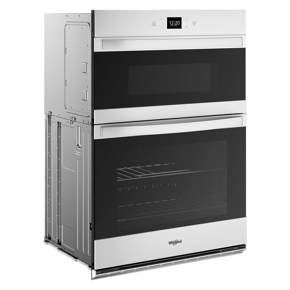 Whirlpool WOEC5030LW 6.4 Total Cu. Ft. Combo Wall Oven with Air Fry When Connected - Image 3