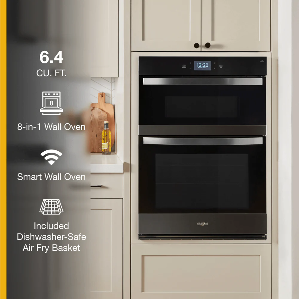 Whirlpool WOEC7030PV 6.4 Cu. Ft. Wall Oven Microwave Combo with Air Fry - Image 3