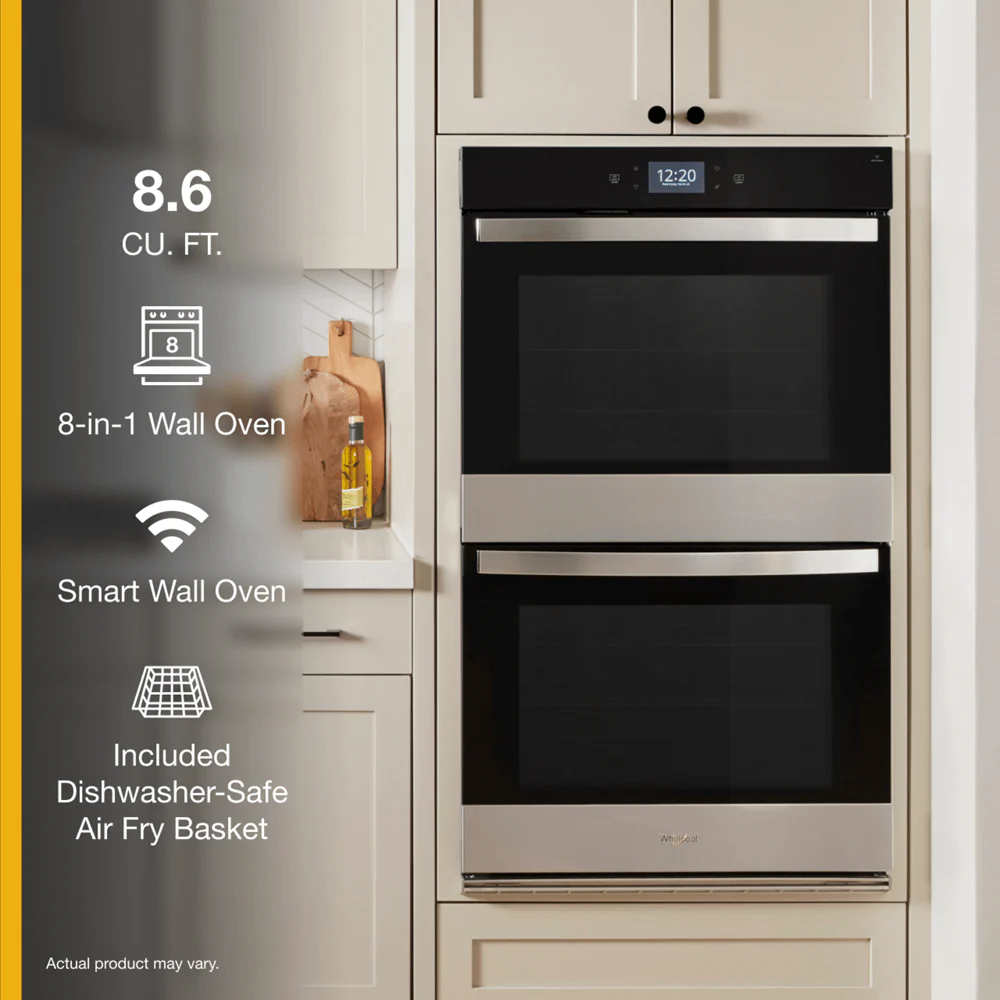 Whirlpool WOED7027PZ 8.6 Cu. Ft. Double Smart Wall Oven with Air Fry - Image 3
